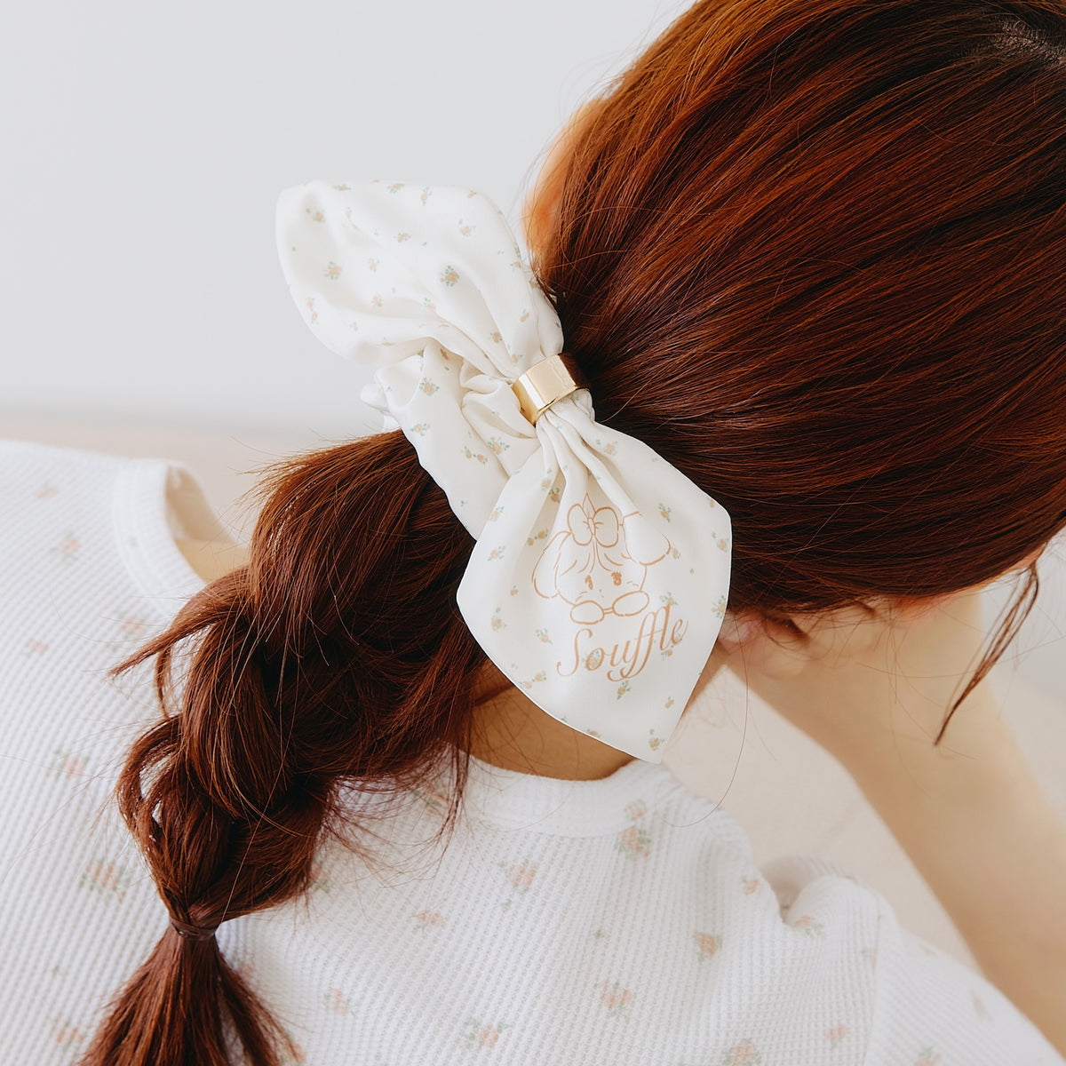 Lil ala mode シュシュ Bloom スフレ イエロー