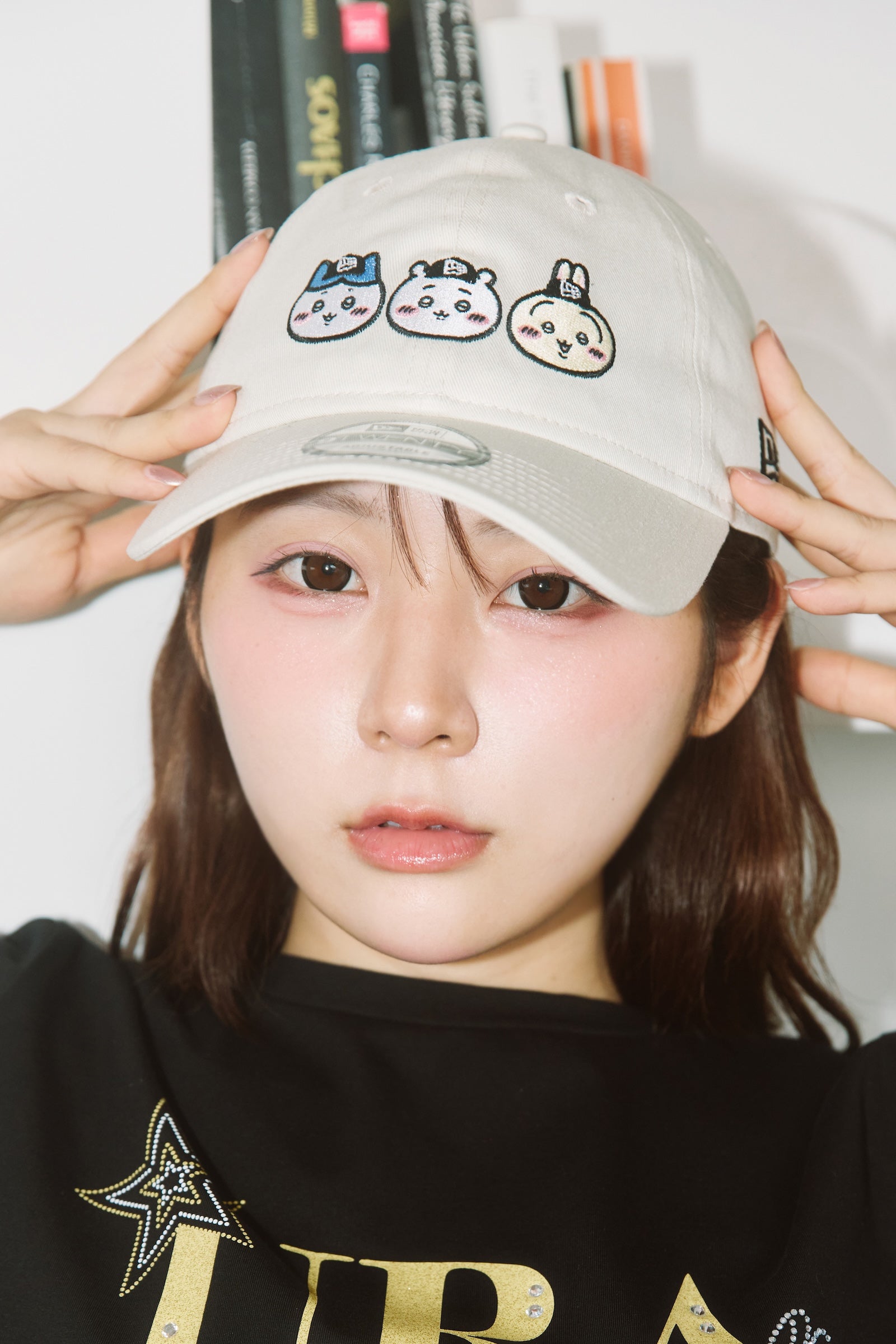 9TWENTY ちいかわ / ちいかわ・ハチワレ・うさぎ アイボリー