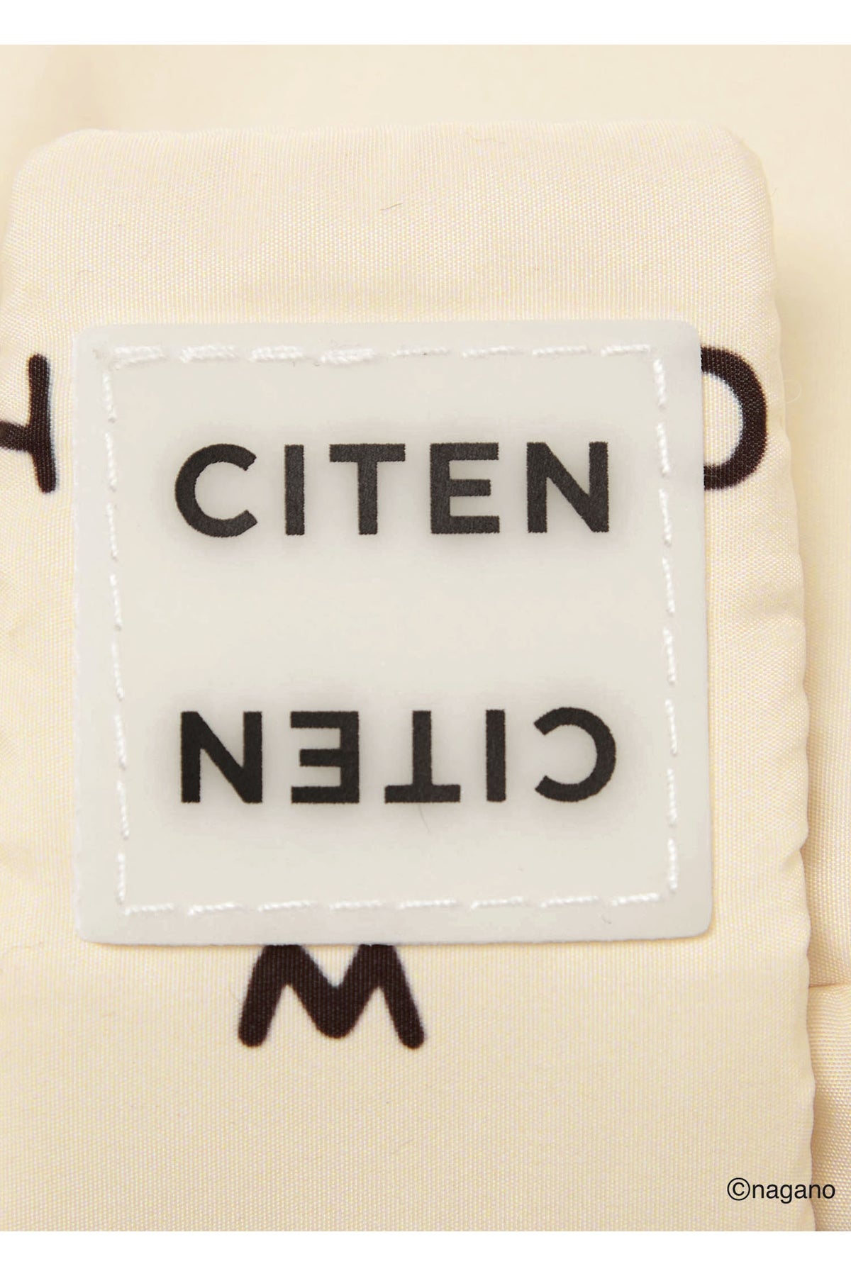 ちいかわ CITEN ミラー付きポーチ オフホワイト ONE