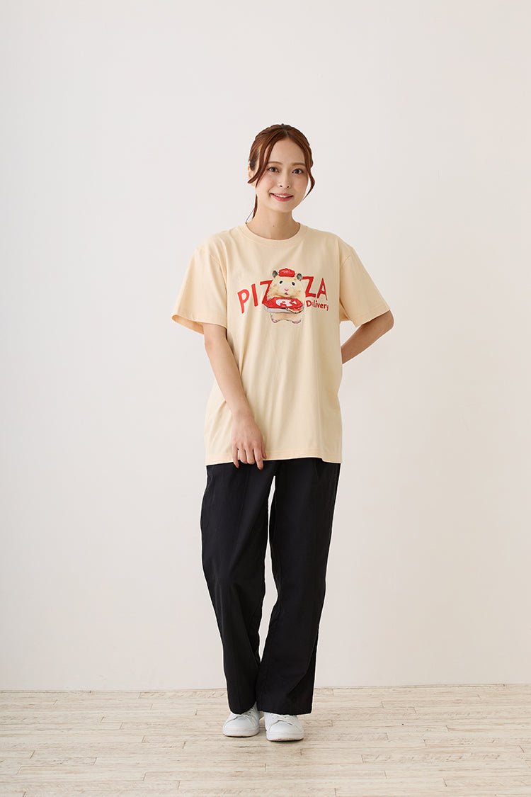 助六の日常 Tシャツ PIZZA ナチュラルのページ
