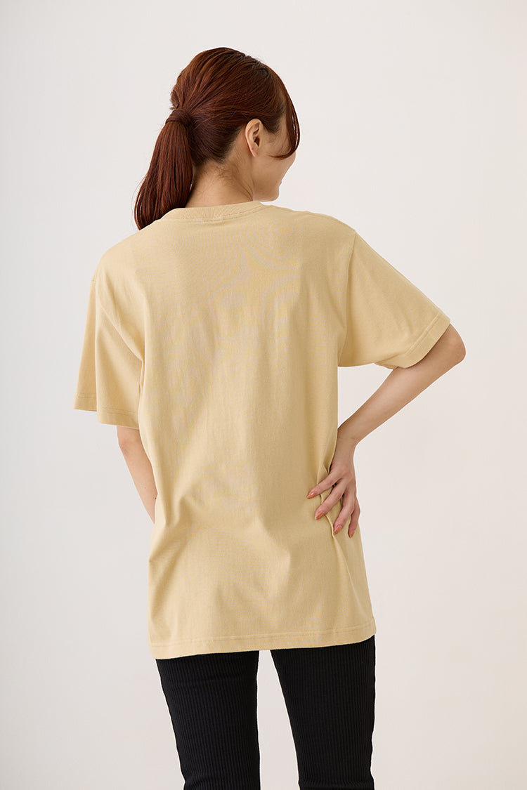 助六の日常 Tシャツ うさぎ ライトベージュ