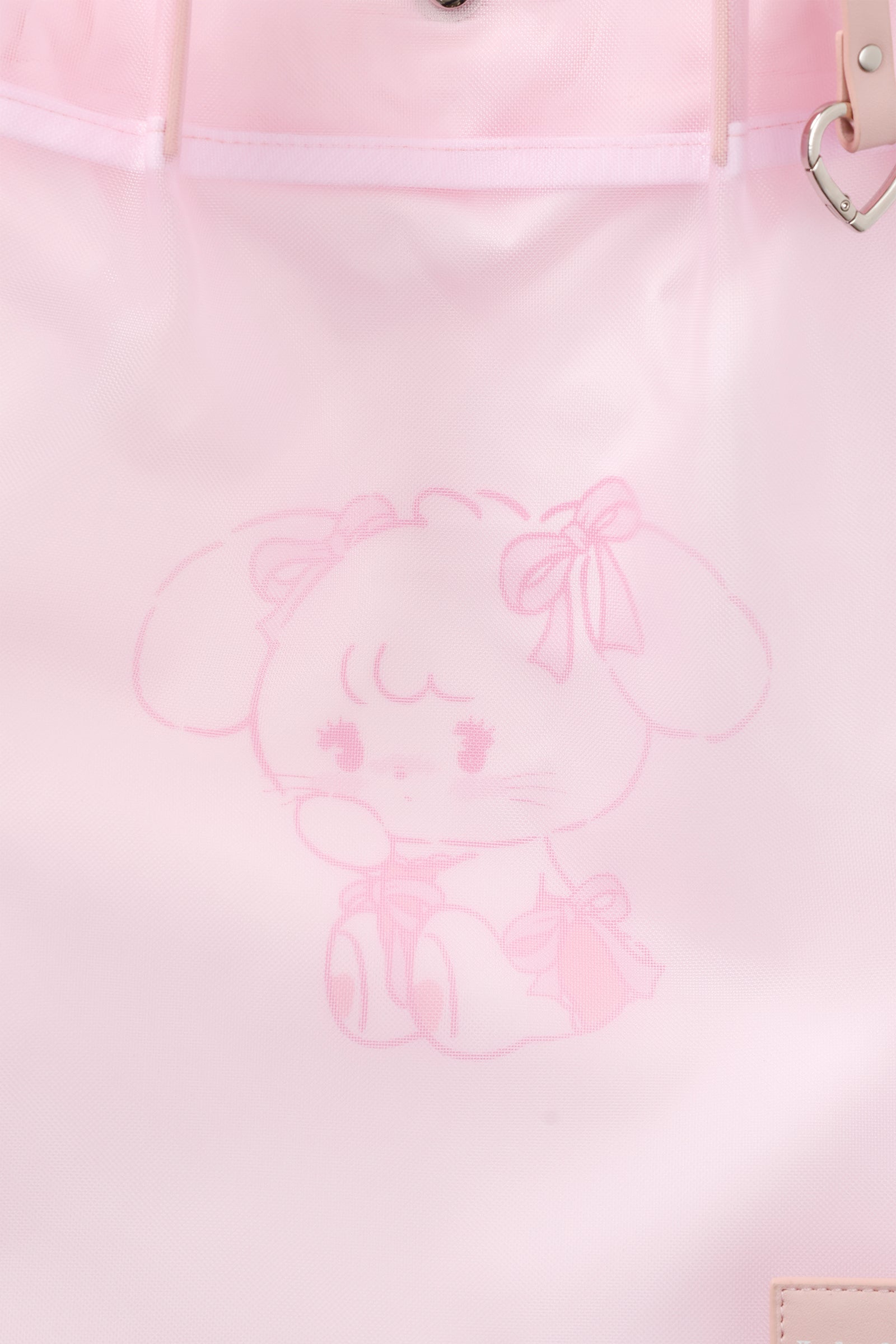 Lil ala mode メッシュバッグ キャミー ピンク