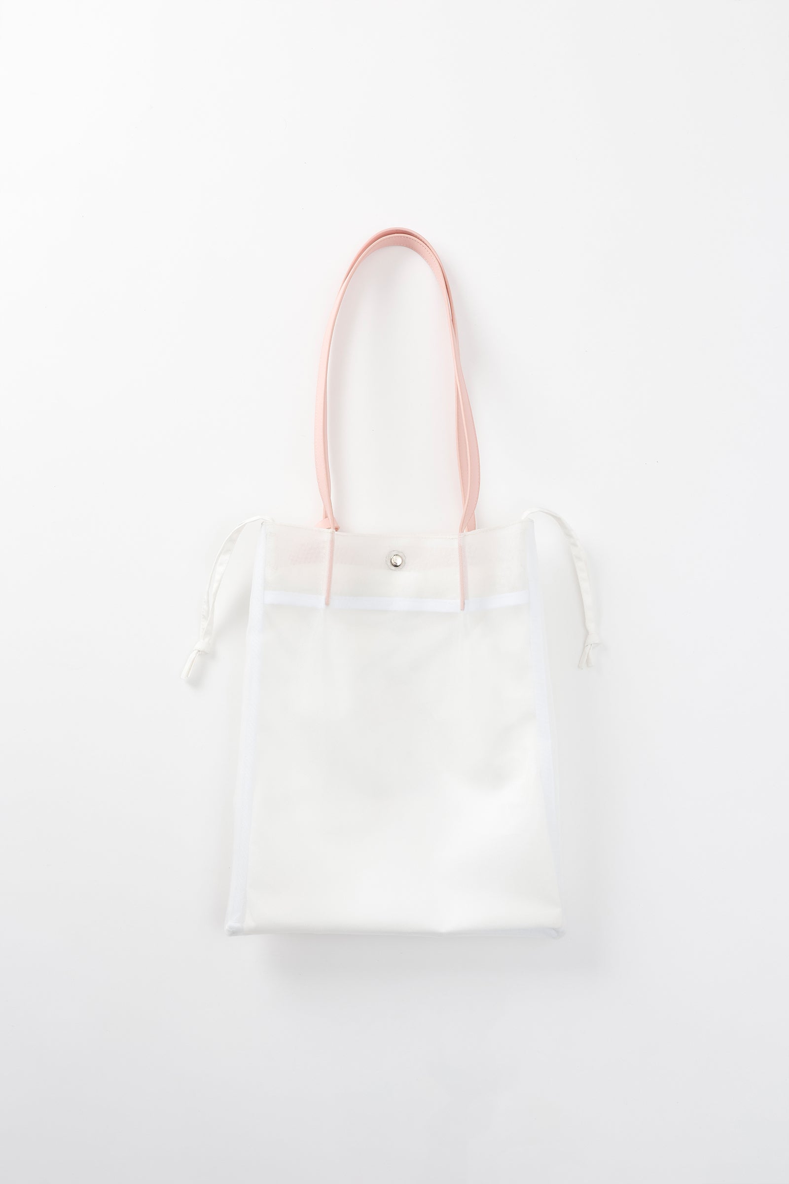 Lil ala mode メッシュバッグ ムース ホワイト