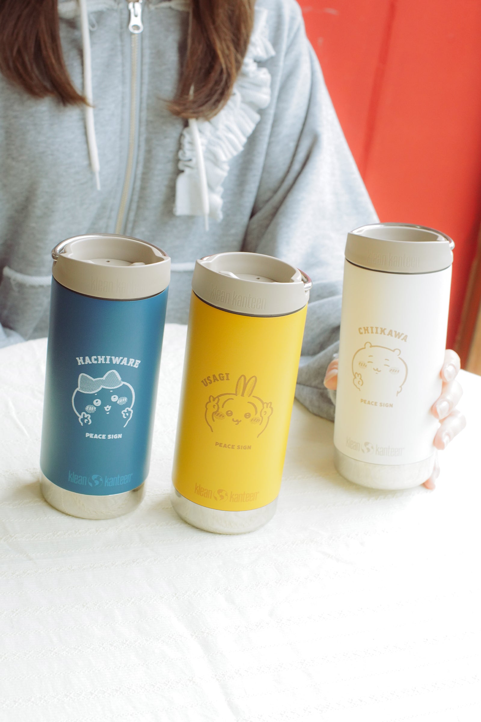 ちいかわ × Klean Kanteen インスレートボトル ハチワレ Corsair
