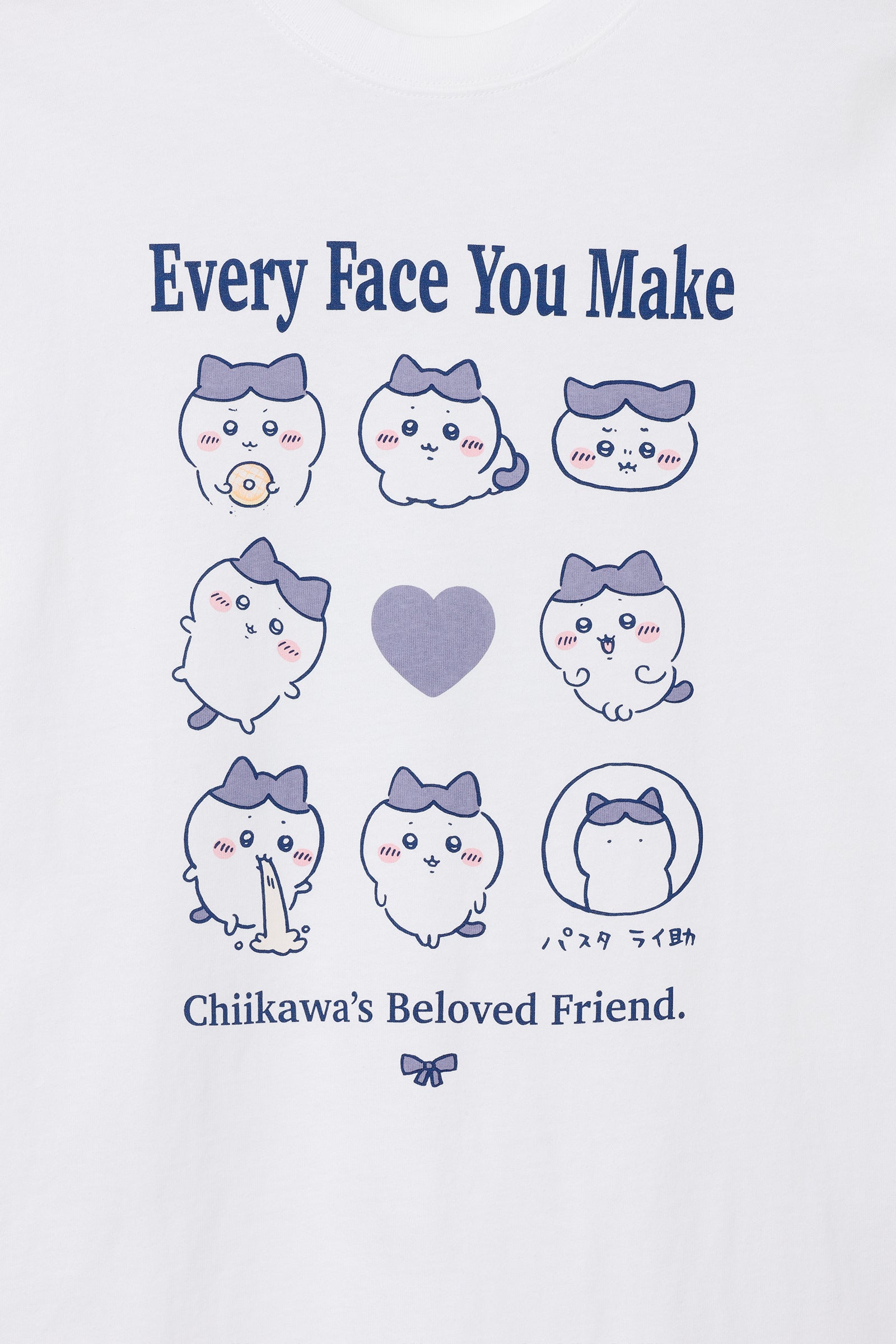 ちいかわ Tシャツ ハチワレシリーズ ホワイト