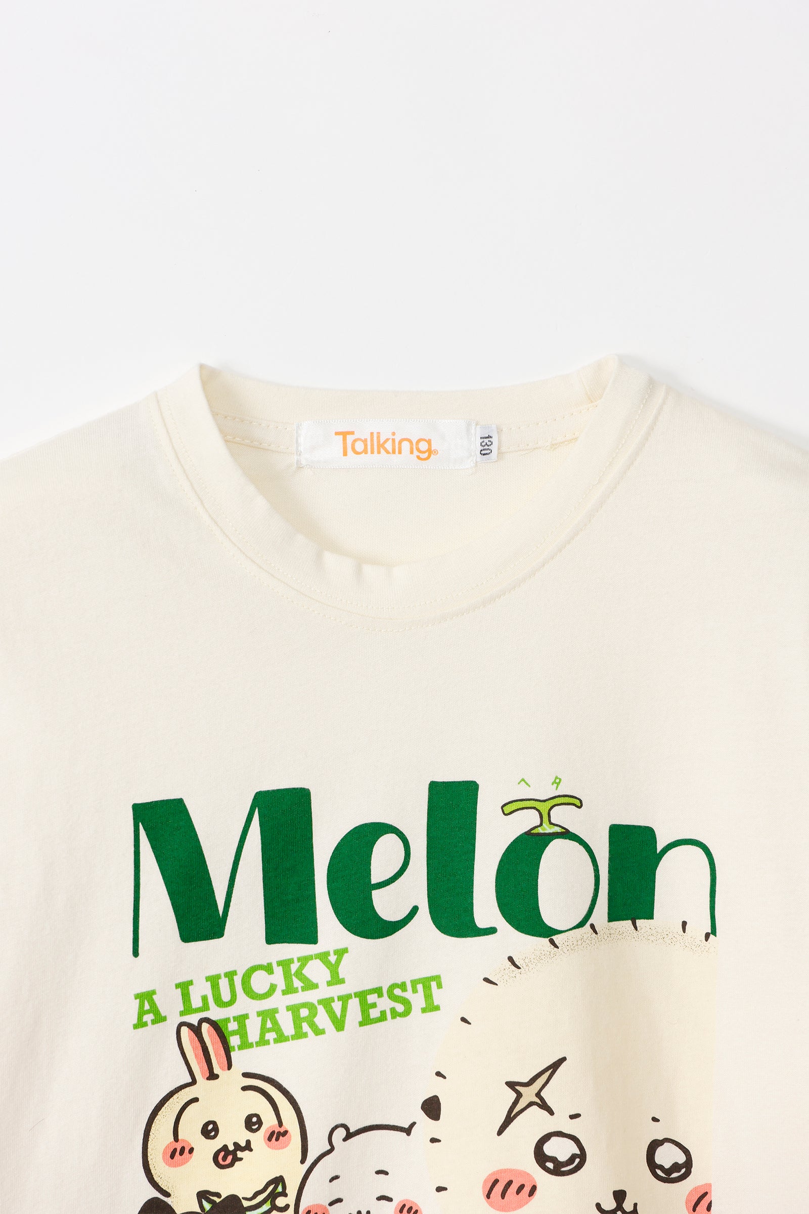 ちいかわ キッズTシャツ メロン クリーム