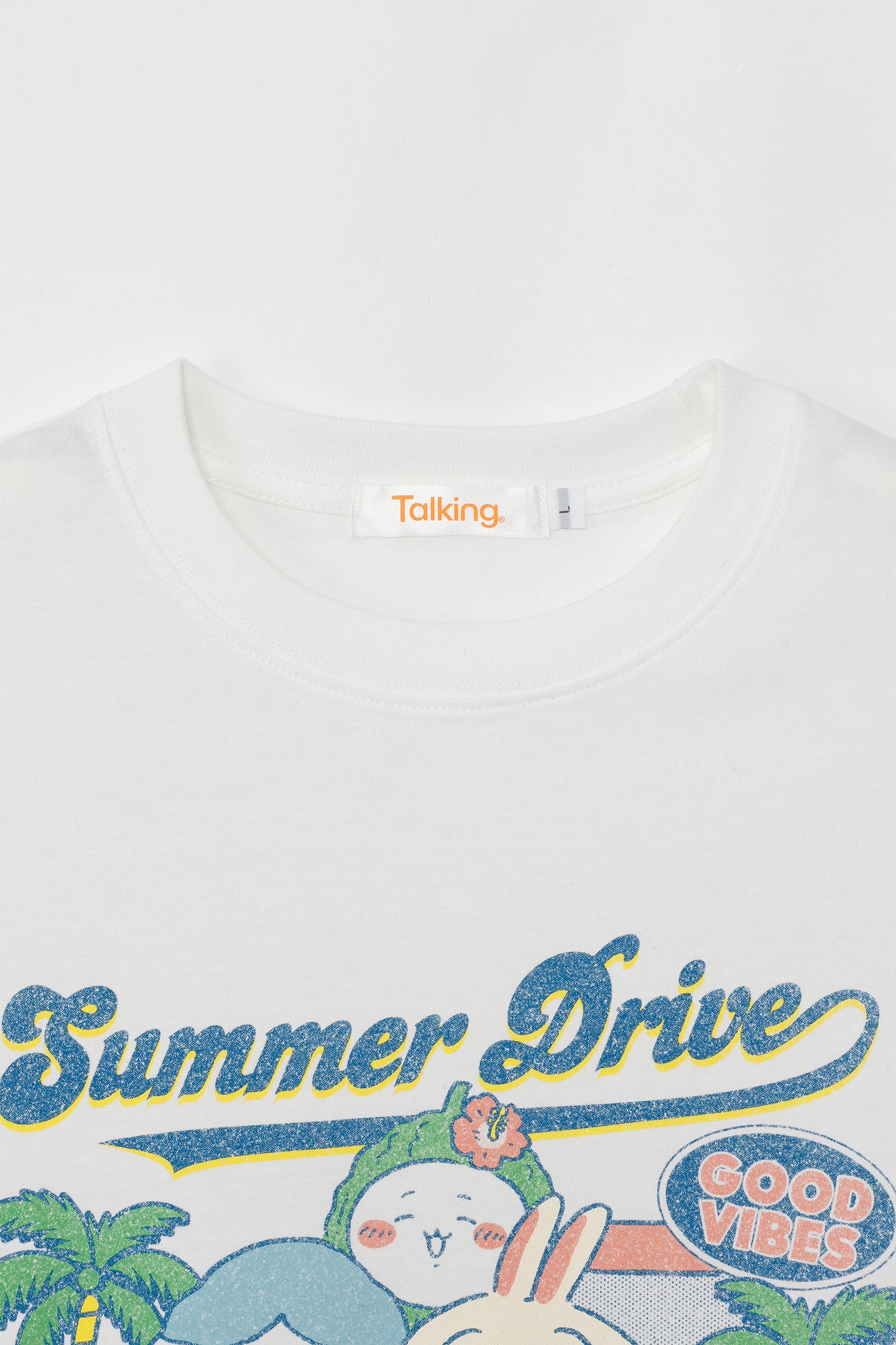 ちいかわ Tシャツ サマードライブ オフホワイト