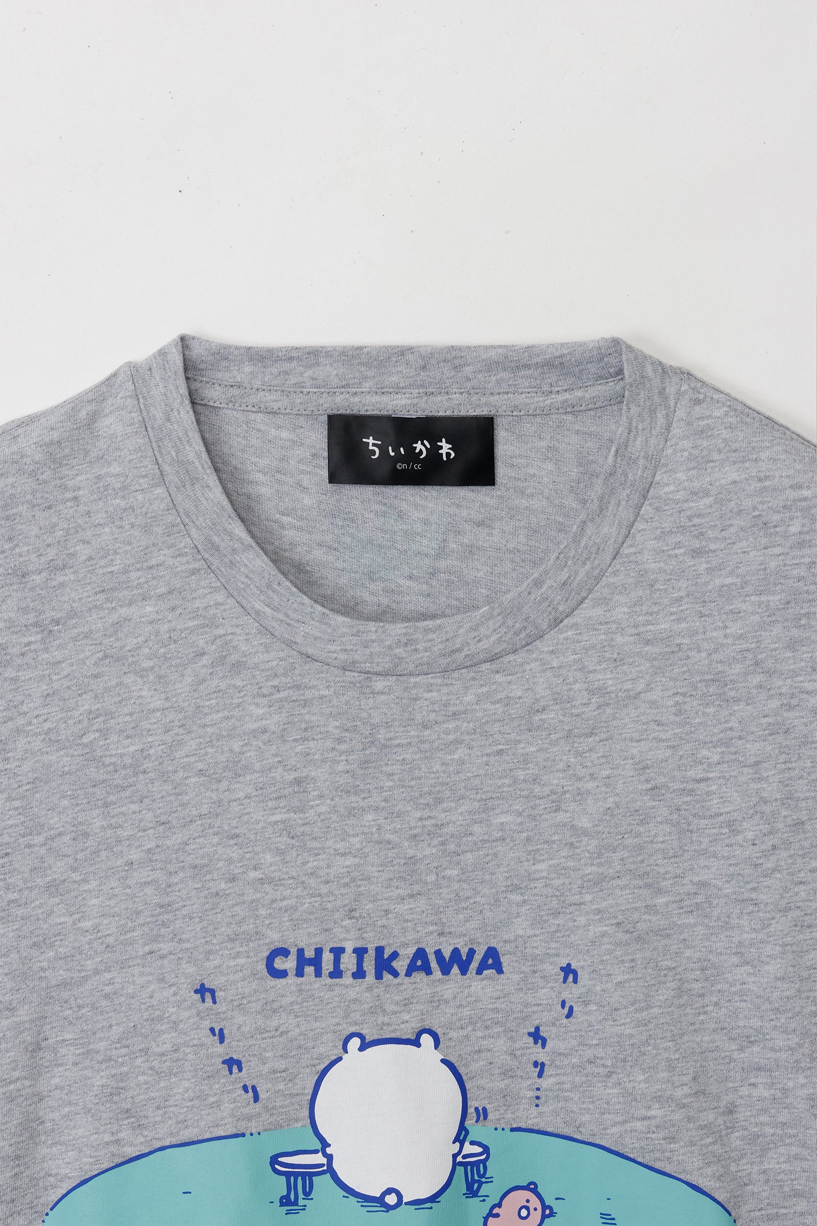 ちいかわ 長袖Ｔシャツ 試験勉強 アッシュ