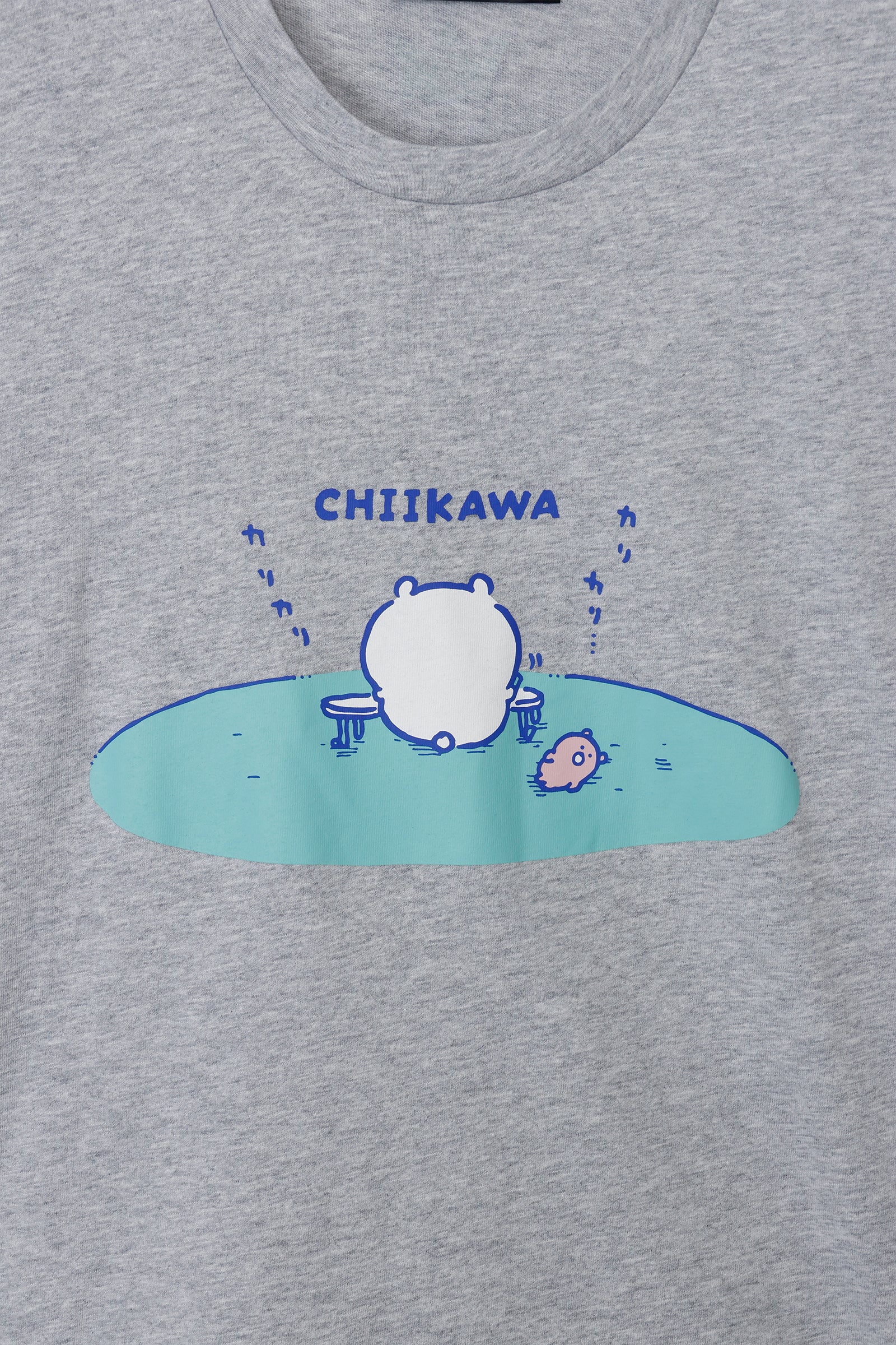 ちいかわ 長袖Ｔシャツ 試験勉強 アッシュ