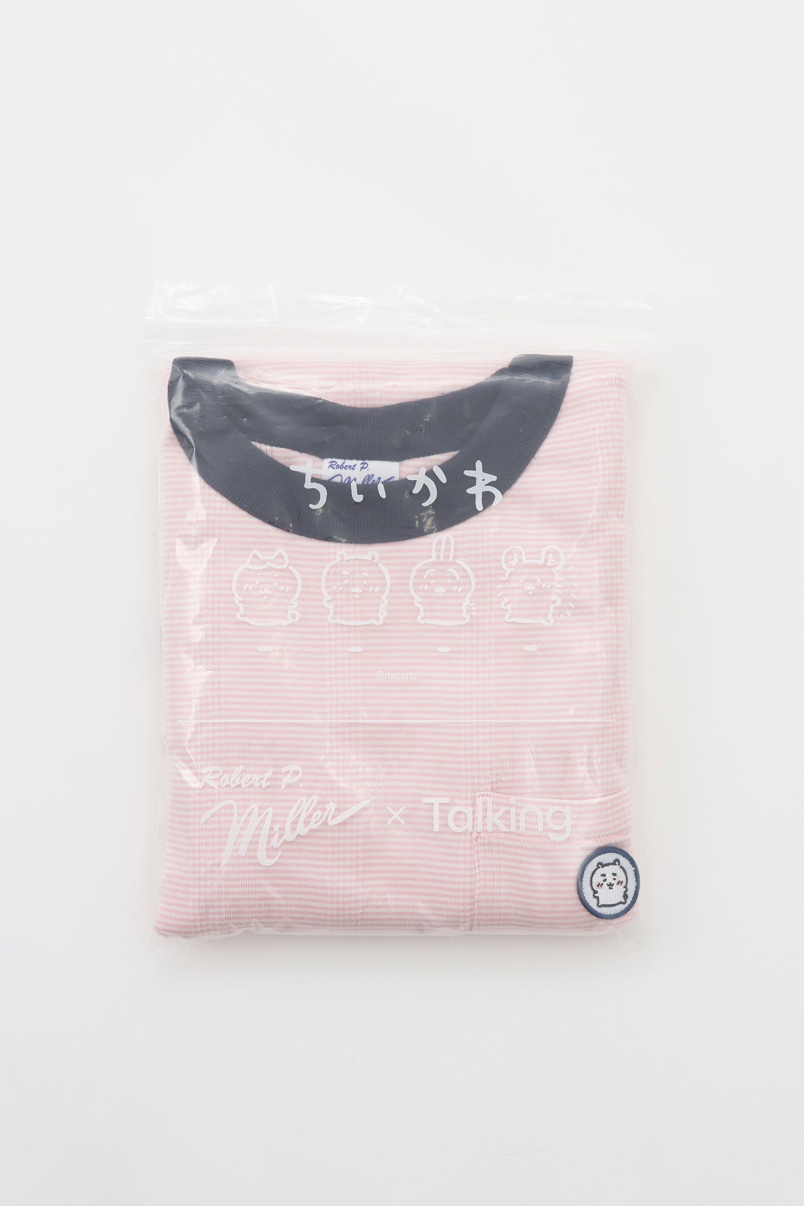 ちいかわ ビッグシルエットポケットTシャツ Robert P.Miller×Talking