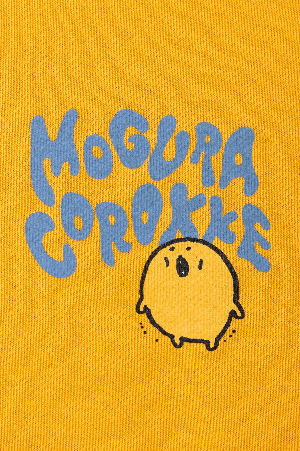 ナガノキャラクターズ ジップパーカー MELTED MOGURA COROKKE オレンジ
