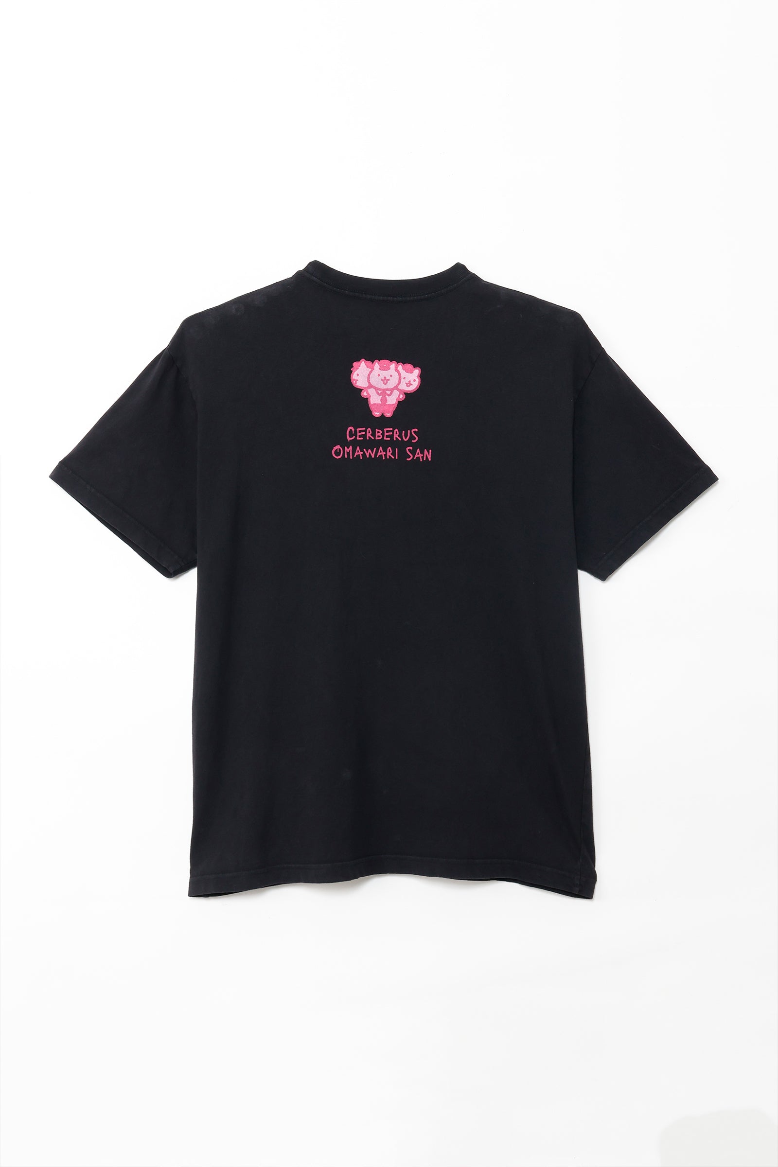 【7月中旬以降お届け】ホワイトタイガーとブラックタイガー Tシャツ うさぎ先生 I’m a Doctor ブラック