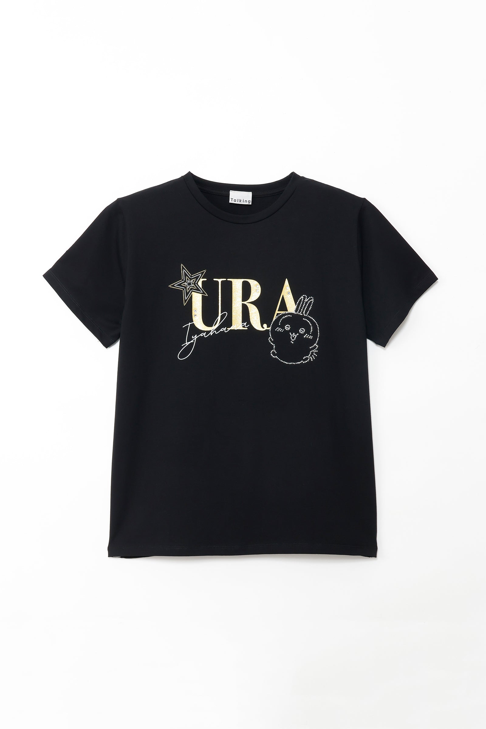 ちいかわ 箔プリントTシャツ DECO(みんな) ホワイト
