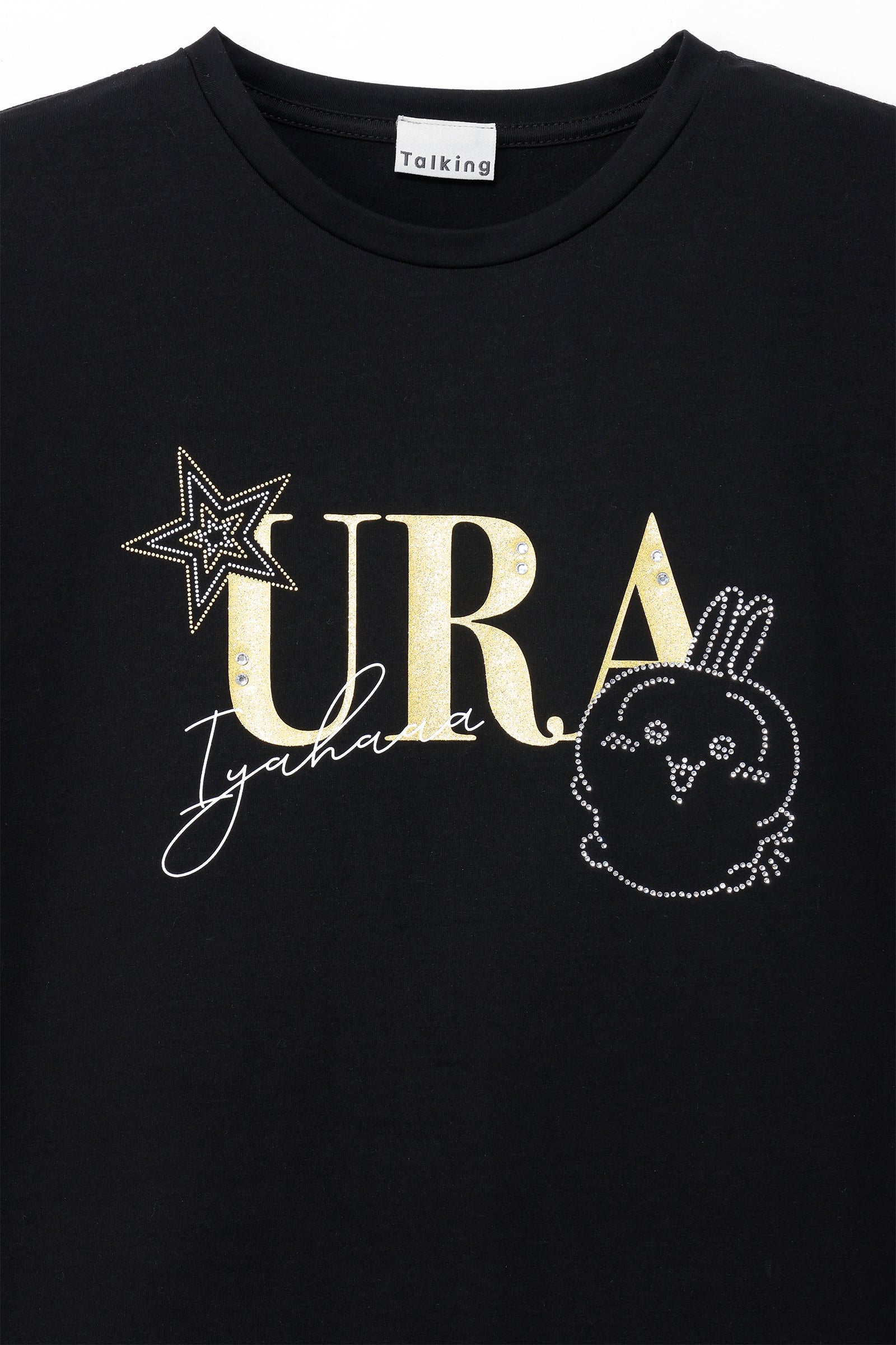 ちいかわ 箔プリントTシャツ DECO(みんな) ホワイト
