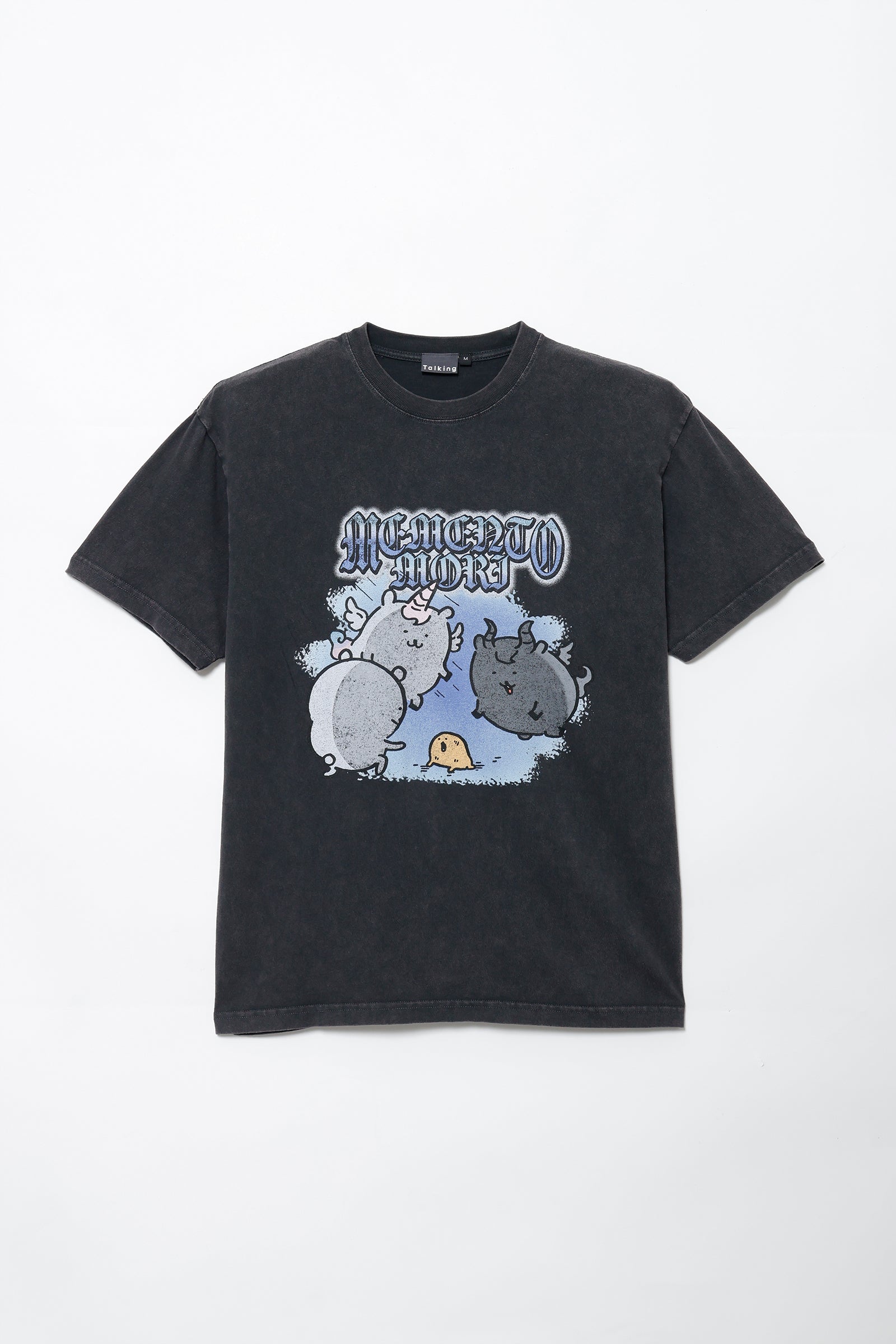 ナガノキャラクターズ TシャツMEMENTO MORI スミ