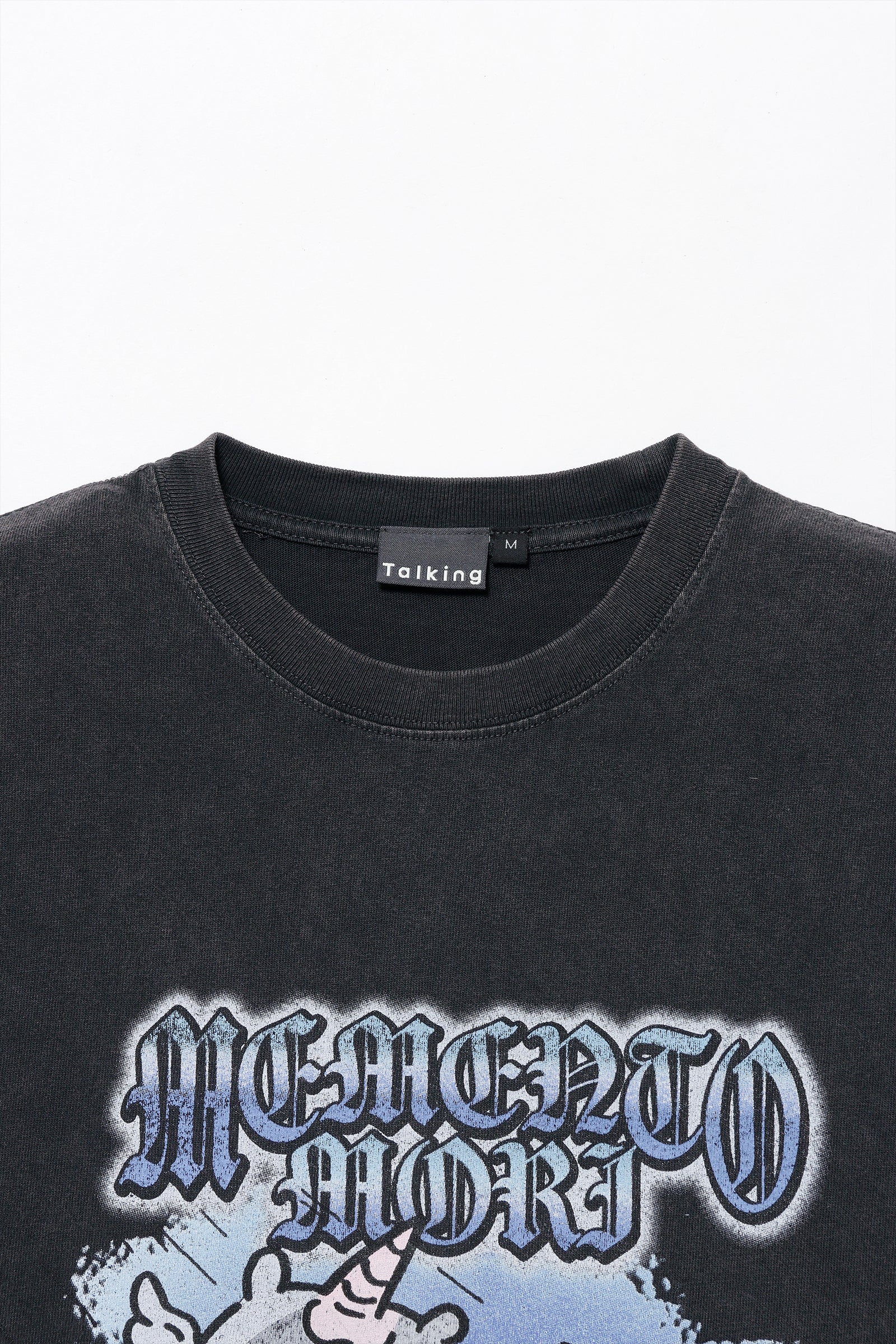【7月中旬以降お届け】ナガノキャラクターズ TシャツMEMENTO MORI スミ
