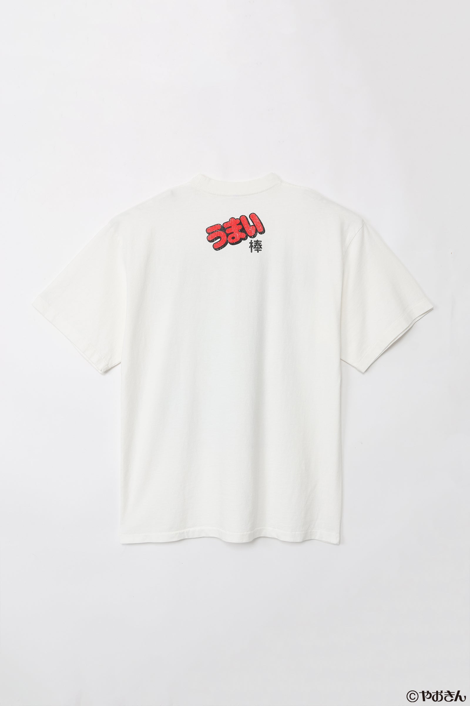 【先行販売】うまい棒 Tシャツ めんたい ホワイト