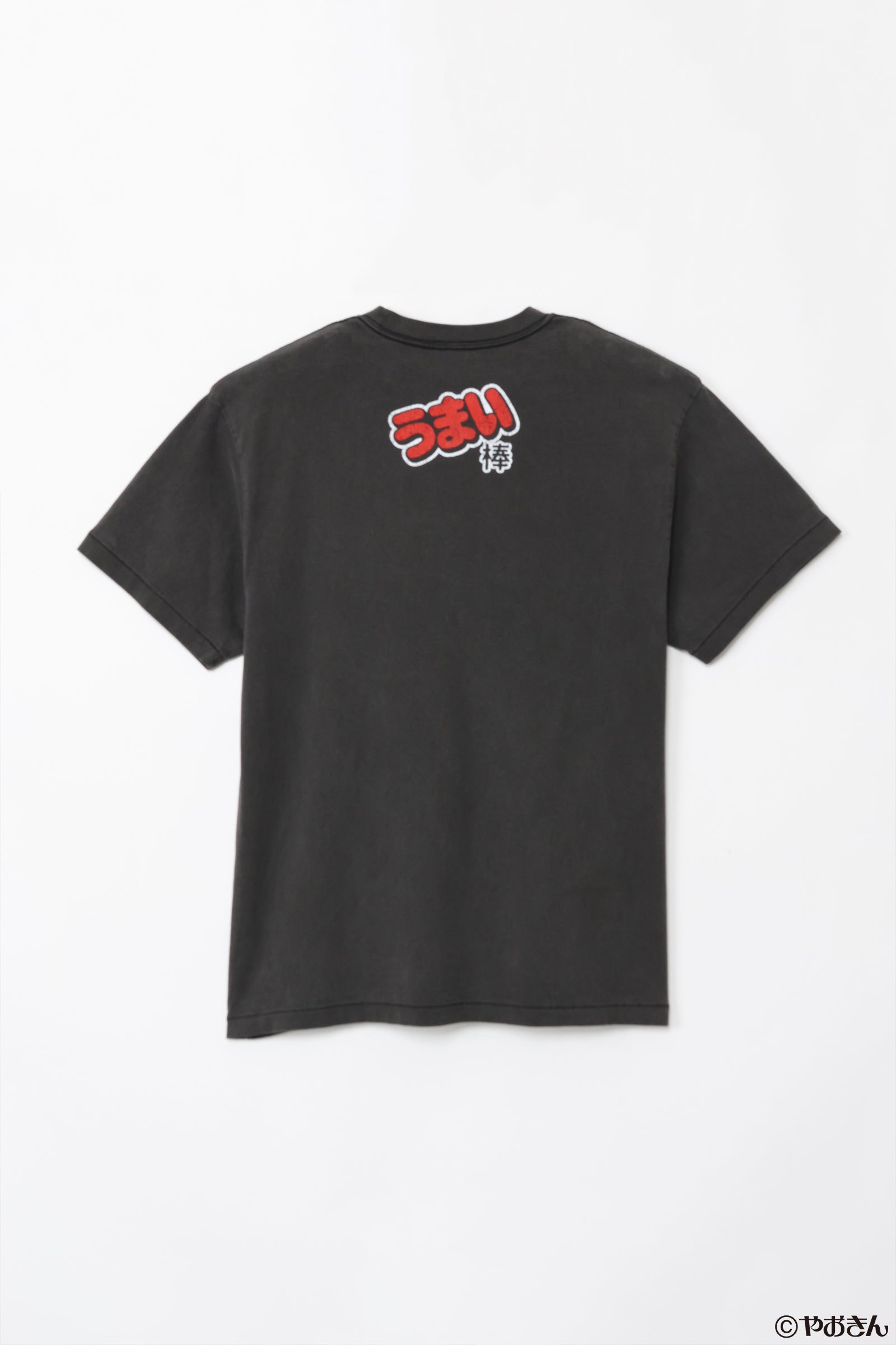 【先行販売】うまい棒 Tシャツ めんたい スミクロ