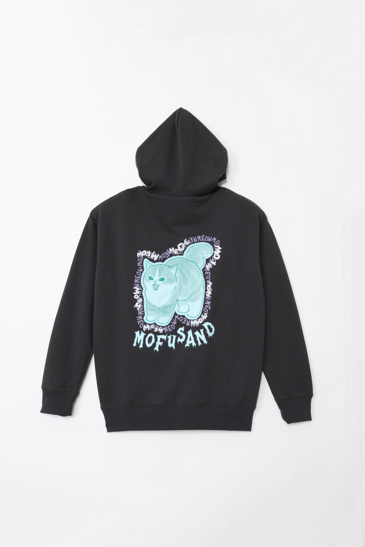 mofusand ジップパーカー MEOWING CATS スミクロ